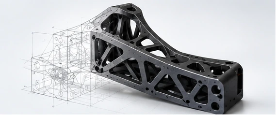 Thematic DfAM lightweight component